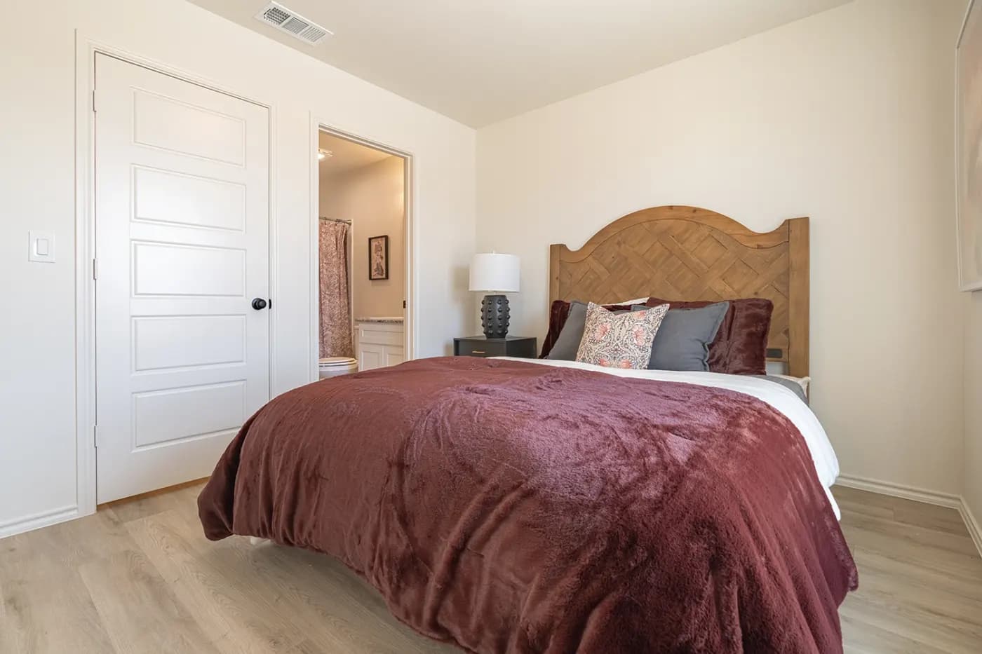 Second bedroom in The Little Big Horn home model by Buffalo Built LLC.