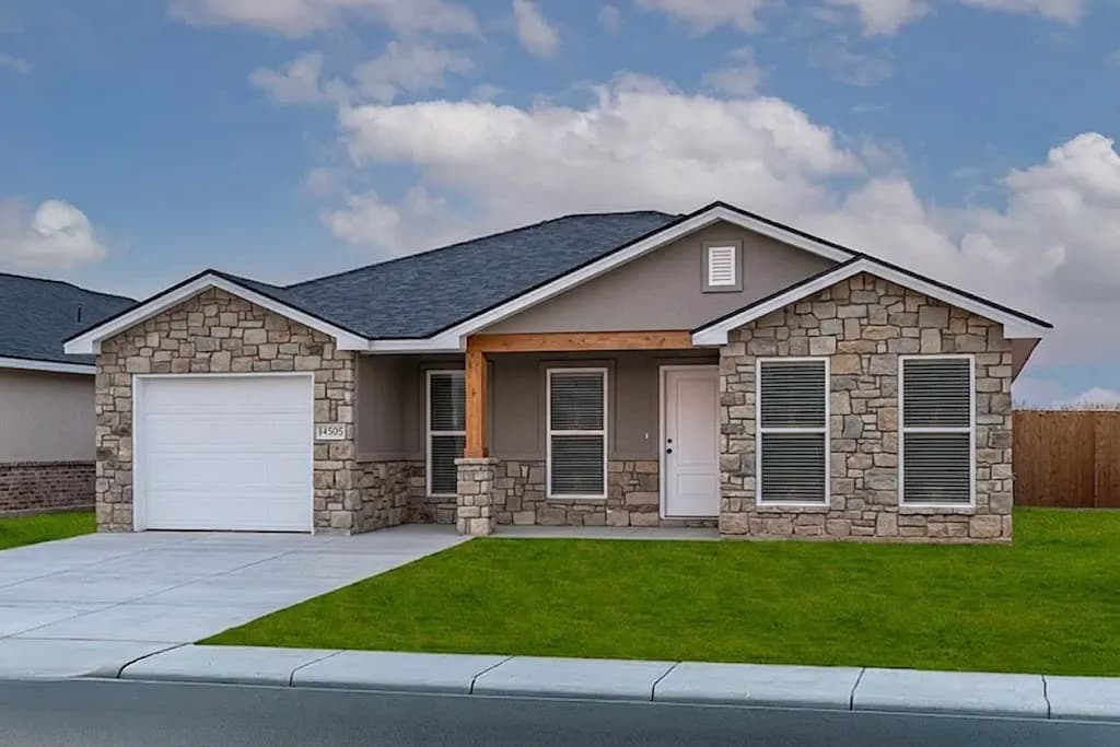 Exterior rendering of The Black Tooth home model by Buffalo Built LLC.