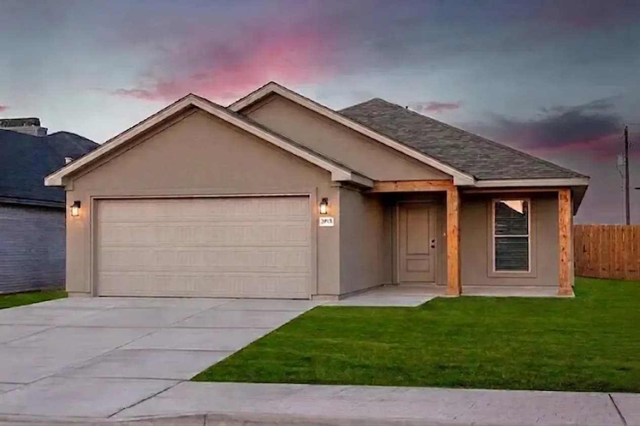 Exterior rendering of The Meadow Lark home model by Buffalo Built LLC.